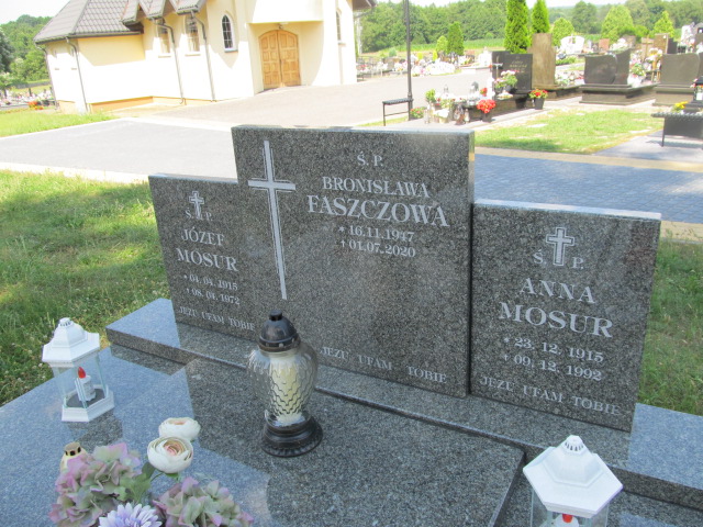 Anna Mosur 1915 Horyniec Zdrój - Grobonet - Wyszukiwarka osób pochowanych