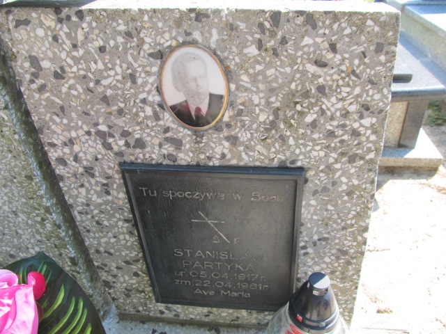 Stanisław Partyka 1917 Horyniec Zdrój - Grobonet - Wyszukiwarka osób pochowanych