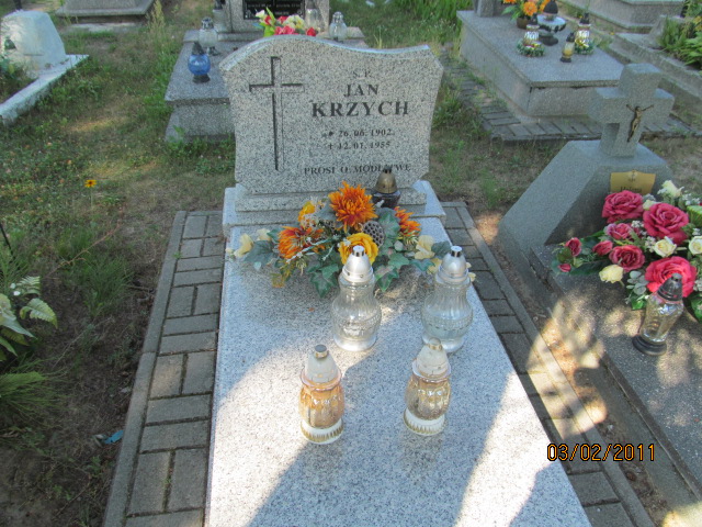 Grób Jan Krzych