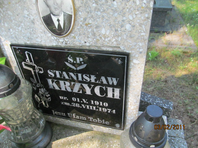Stanisław Krzych 1910 Horyniec Zdrój - Grobonet - Wyszukiwarka osób pochowanych