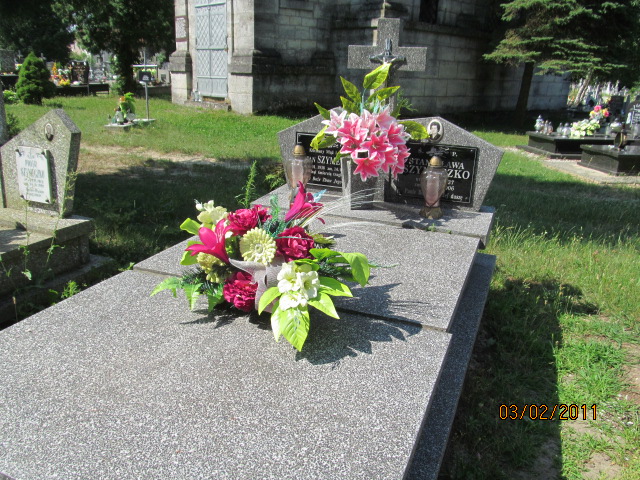 Grób Stanisława Szymeczko