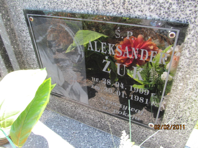 Aleksandra Żuk 1909 Horyniec Zdrój - Grobonet - Wyszukiwarka osób pochowanych