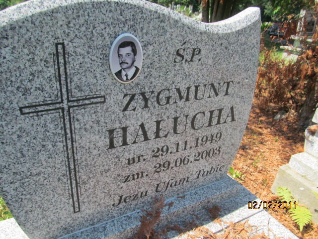 Zygmunt Hałucha 1949 Horyniec Zdrój - Grobonet - Wyszukiwarka osób pochowanych