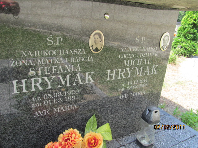 Michał Hrymak 1914 Horyniec Zdrój - Grobonet - Wyszukiwarka osób pochowanych