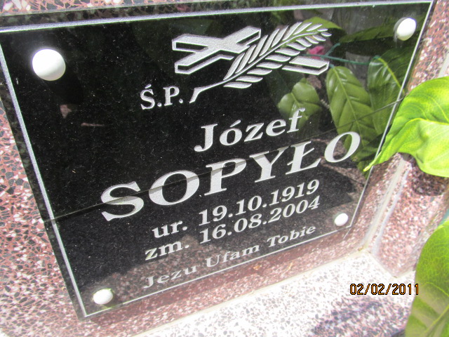 Józef Sopyło 1919 Horyniec Zdrój - Grobonet - Wyszukiwarka osób pochowanych