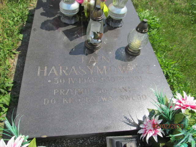 Jan Harasymowicz 1948 Horyniec Zdrój - Grobonet - Wyszukiwarka osób pochowanych