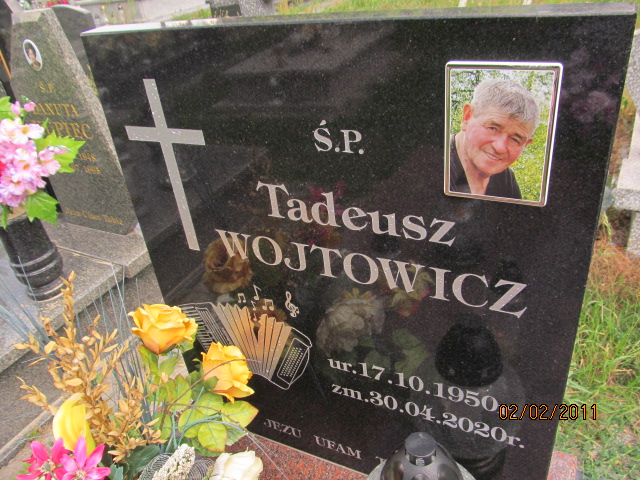 Tadeusz Wojtowicz 1950 Horyniec Zdrój - Grobonet - Wyszukiwarka osób pochowanych