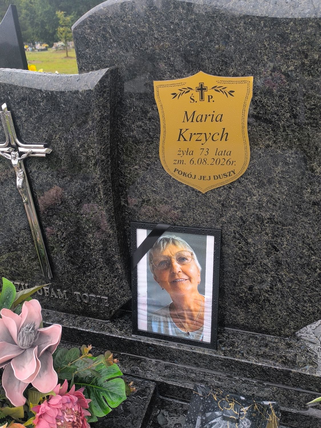 Grób Maria Krzych